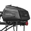 ROCKBROS Bicycle Rear Bag, Carrier Bag, Large Capacity, 9L, Hard Shell, Pressure-proof, Wear-resistant, Waterproof Cover Included, Shoulder Belt Inclu