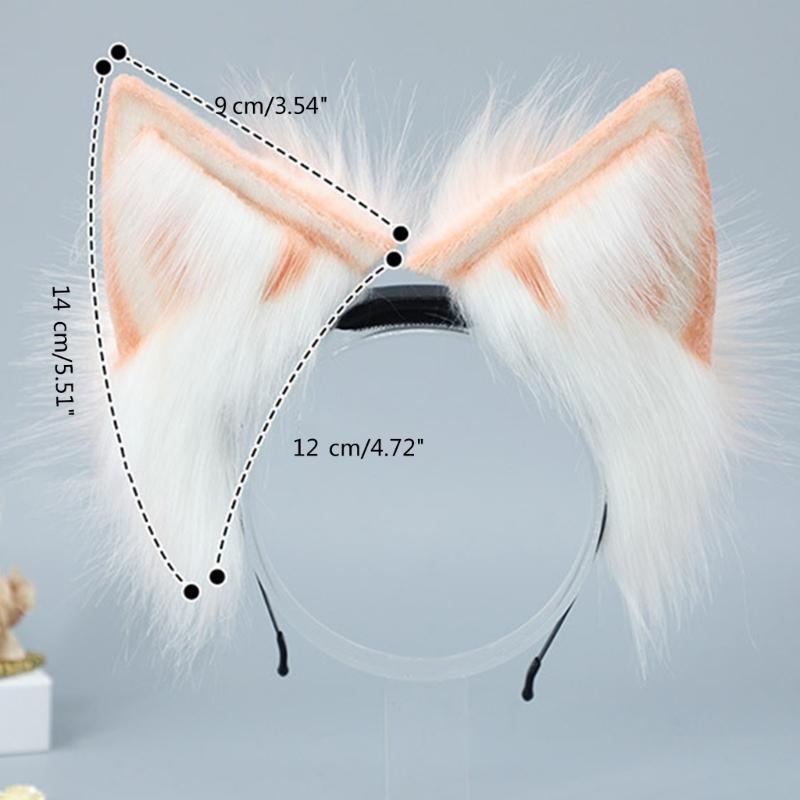 Halloween Cats Ear Hair Hoop Cute Girls Live Broadcast Cosplay Party Headwear