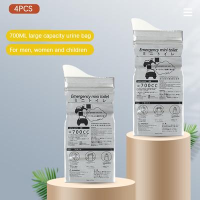 700ml Notfall Pee Bag Tragbare Einweg Auto Urin Erbrechen Unisex Toilettentasche