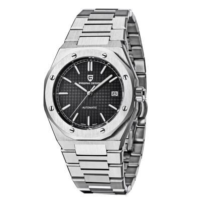 Pagani Design Royal Oak Automatické mechanické hodinky se Seiko NH35 Vodotěsné Nerezová ocel Guma Safír Perfektní pro a PAGANI DESIGN Pánské