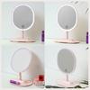 Tabletop Makeup Actress LED Stepless Adjustable Removable Storage 16x19cm Mirror, Mirror, Light, Touch-Activated, Dimming, Brightness, 90-Degree