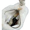 Autumn and winter niche design wool bag portable commuter bag women's 2023 new high-end plush shoulder armpit bag