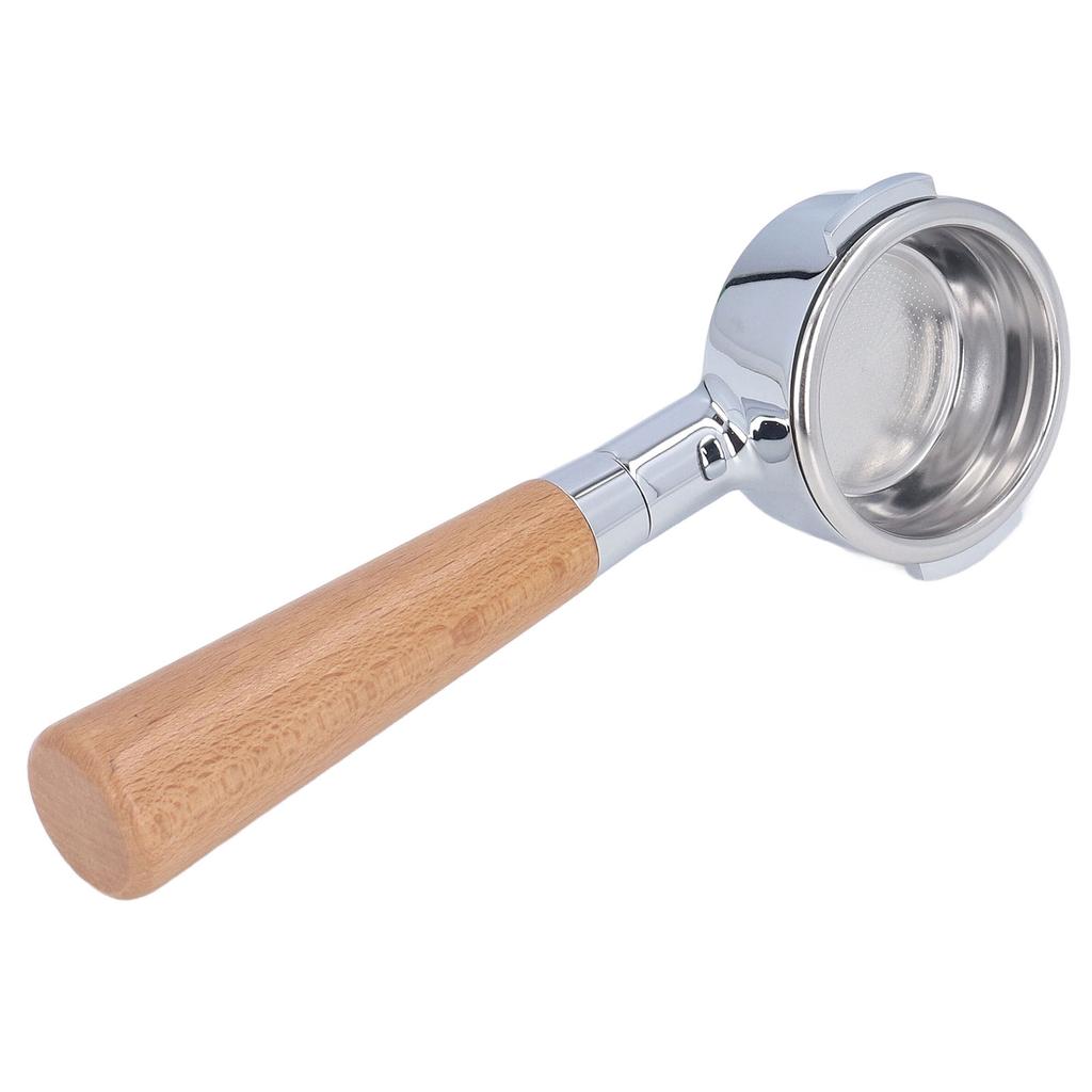 Bottomless Portafilter Ultrafine Filtration Professional Portafilter Holder with Stainless Steel Handle for Expobar58