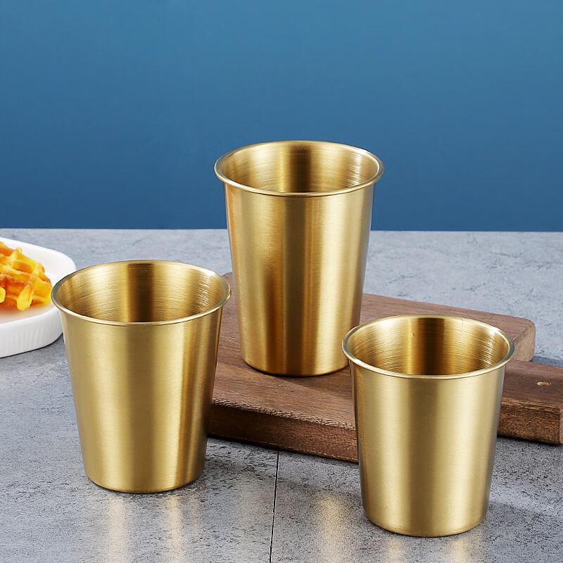 Shengjia 304 Stainless Steel Single Layer Coffee & Cold Beverage Cup