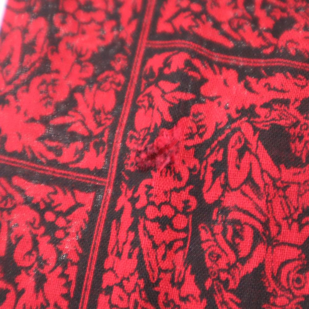 Overall Handle Long Sleeve Button Down Shirt M Red Men's Used