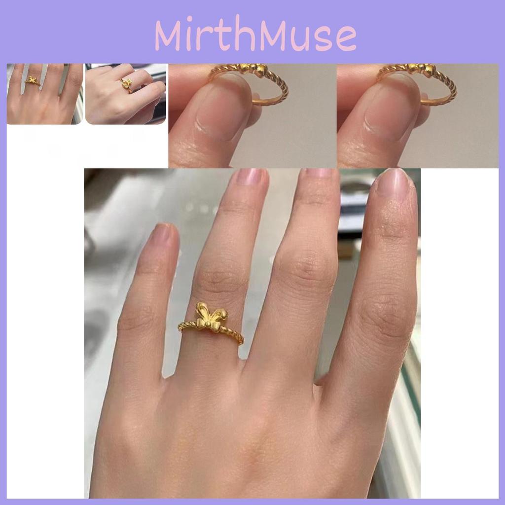 Adorable 2023 Bowknot Rabbit Design Ring Beautifully Crafted For Elegant Women