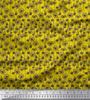 Soimoi Japan Crepe Satin Fabric Artistic Floral Decor Fabric Printed Metre 42 Inch
