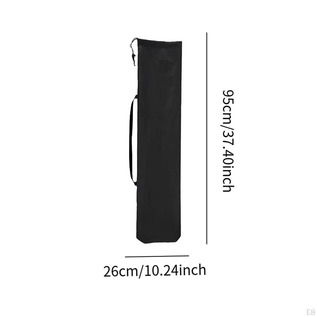 2er-Pack Faltstuhl-Aufbewahrungstaschen, Lange Taschen mit Kordelzug, Oxford-Tasche für Matte