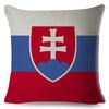 50 Style National Flag Cushion Cover for Sofa Home Children Room Decor Geometric Print Pillowcase Polyester Pillow Case 45x45cm