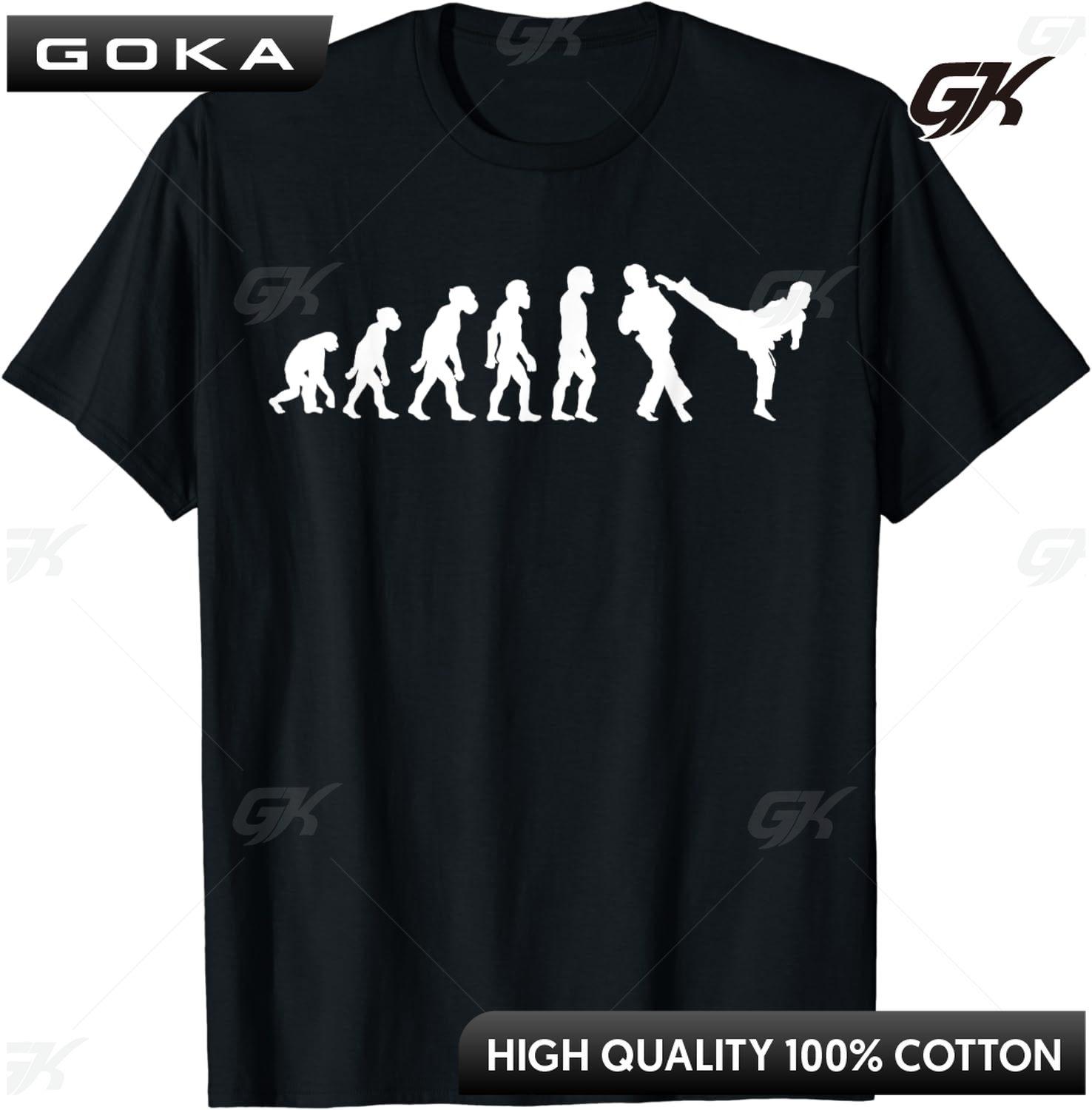 

Funny Human Taekwondo Fighter Evolution Korean Sparring TShirt Graphic T Shirts Mens T Shirts Camiseta Hombre Unisex Clothes 4XL