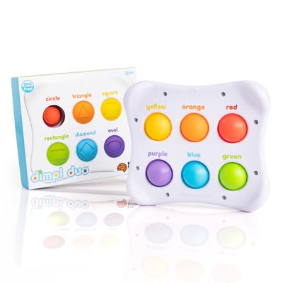 Fat Brain Toys Çukur Şekilli Parmak Ucu Eğitici Squishy Oyuncak Push Pop Orijinal Ürün FA208-1