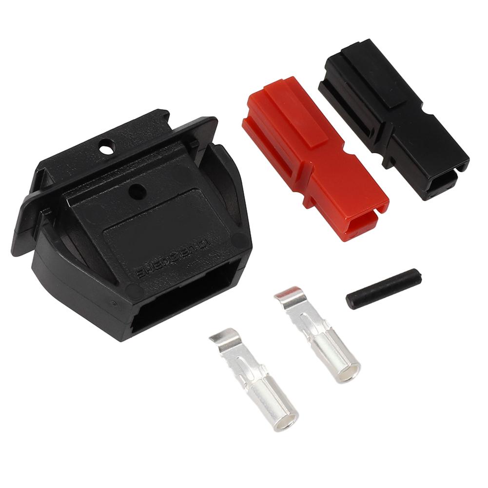 1PC/2PCS PARA Suporte de Montagem Fixa para Plugue Anderson Painel Plugue de Alimentação Externo Suporte Conector de Armazenamento de Energia 2 Pinos 30A/45A 600V