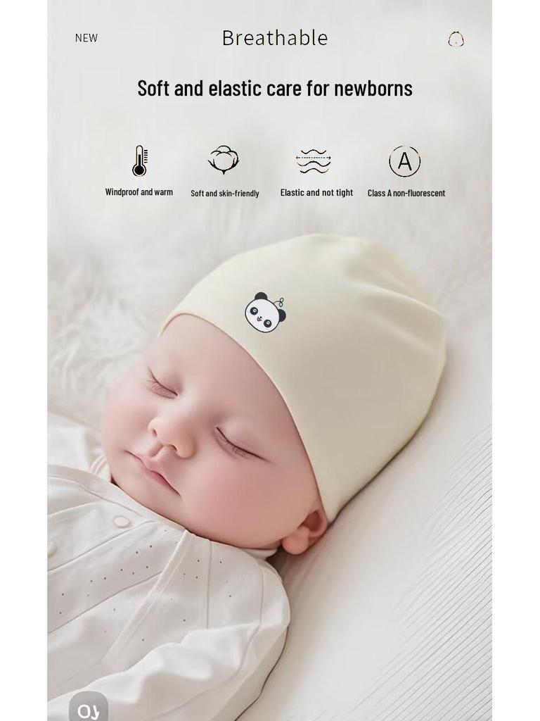 Gorro de Vernix para Recién Nacido: Algodón Puro, Transpirable, Gorro de Bebé sin Costuras para Niños y Niñas, Perfecto para Primavera, Otoño, Invierno