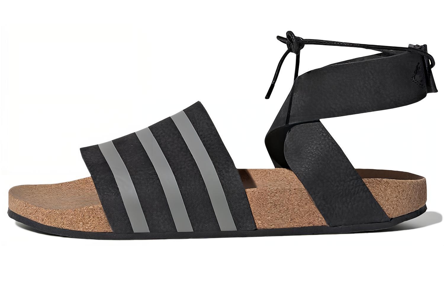 Adidas Adilette Ankle Wrap  Black Grey  Women s EG3850 36⅔