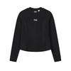 Original Fashion Classic Versatile Elastic Slim Fit Knitted Long Sleeve T-Shirt Women Tops F11W549208FBK
