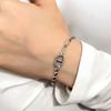 Clip Ball Chain Silver 925 Bracelet W055