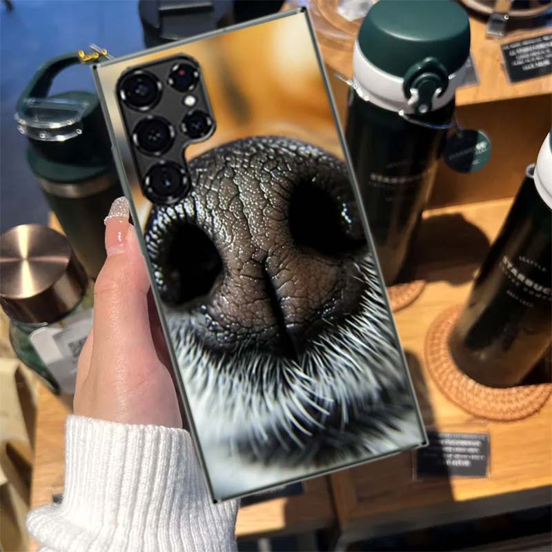 Show You Its Cute Dog Nose Cases Phone Case for Samsung Galaxy S26 Ultra S25 Edge S24 S23 FE S21 Plus S20 S22 S10 Cover TPU Capa