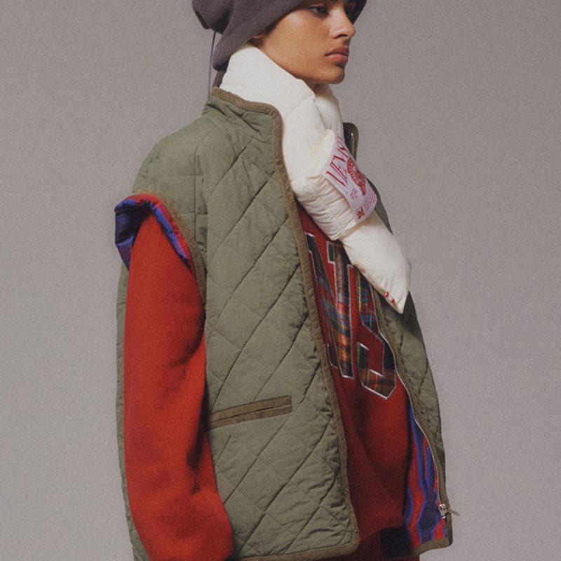 MENASOO 2Way Fleece Warmer_Charcoal
