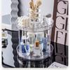 PET Transparent Rotating Spice Rack