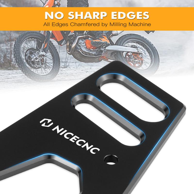 For KTM 690 SMC/R 690 Enduro/R Heel Guard Cover Rackless Bags Loop Brackets for Husqvarna 701 Enduro 701 SM GasGas 700 ES/SM