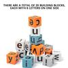 Dices Word Game Safe, Sturdy, And Educational For Learners. Home Learning