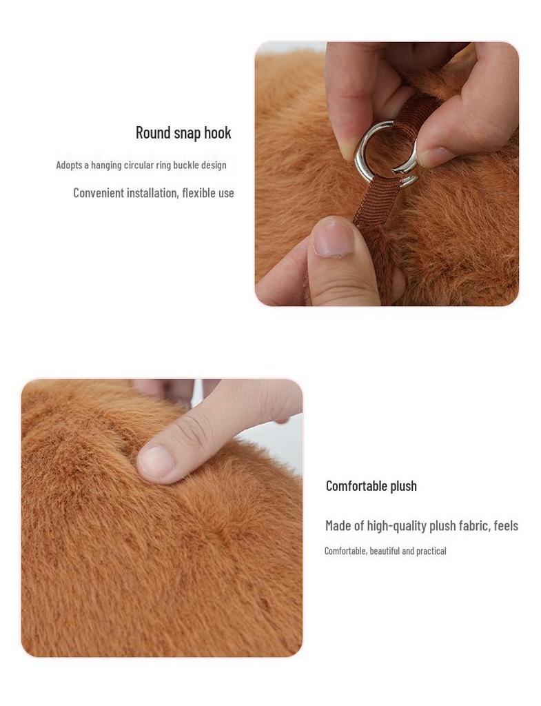 Capybara Car Hanging Tissue Box Holder