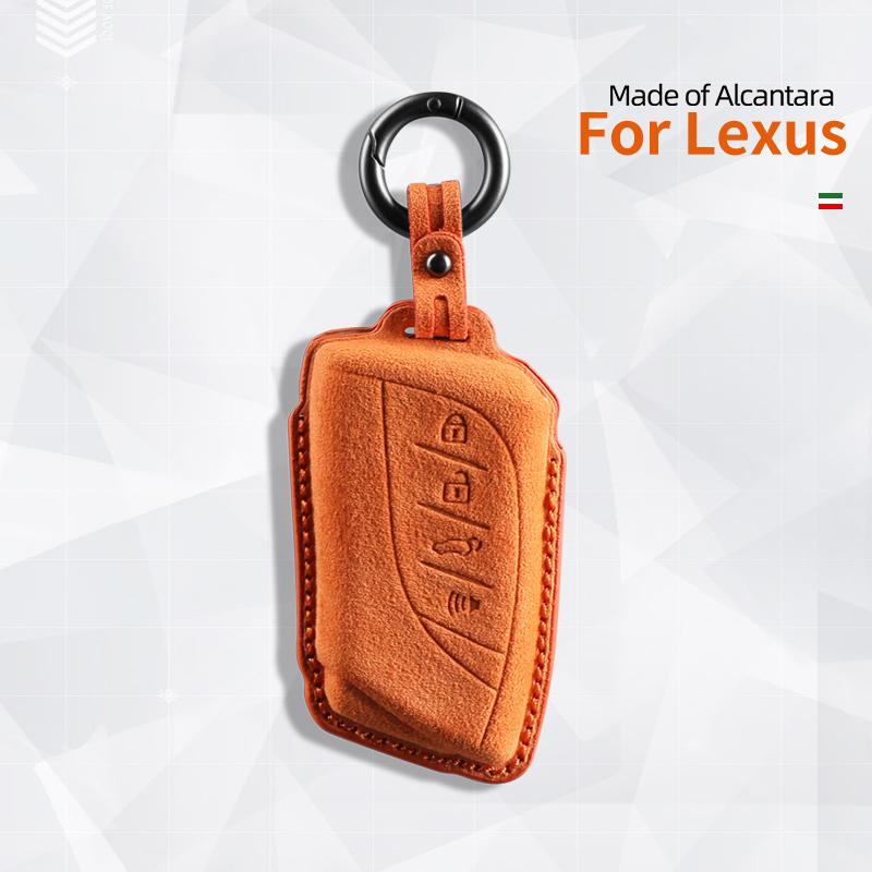 Car key protection shell suede For For Lexus ES UX US NX GX IS RC RX 200 350h LS 450h 260h 300h UX200 auto accessories