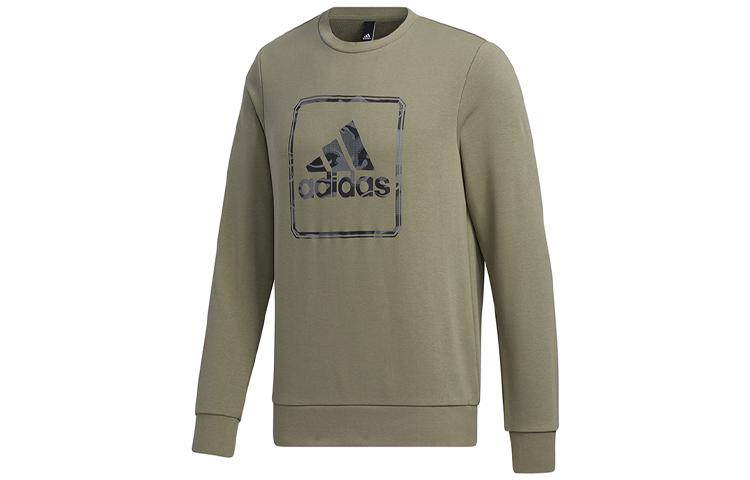 Adidas MH Gfx Ft Sweatshirt Men s Ruins Green GM4478 S