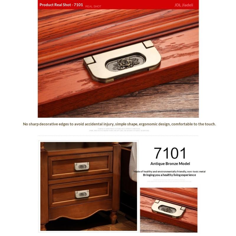 Bronze Series Cabinet Handles Zinc Alloy Antique Cabinet Pulls Drawer Knobs Wardrobe Door Handle Furniture Handle