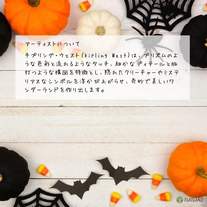 Halloween Tarot in a 78 Mini Tarot with Japanese Tin Case Tin, Cards, Authentic, Instructions,