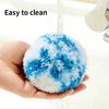 Bathroom Cleaning Ball Sink Brush, Strong Power Remove Water Stains Non-Scratch Countertop Easy Clean