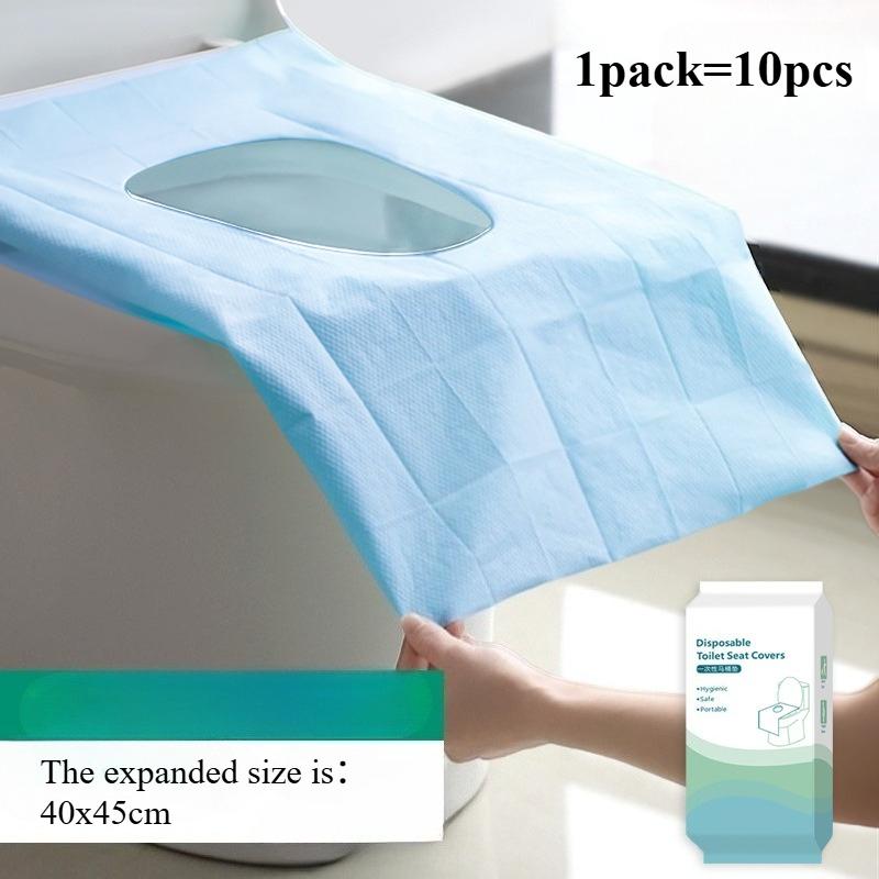 50/30/10PCS Portable Disposable Toilet Seat Paper Waterproof Soluble Water Covers Type Travel Camping Hotel Bathroom Accessories