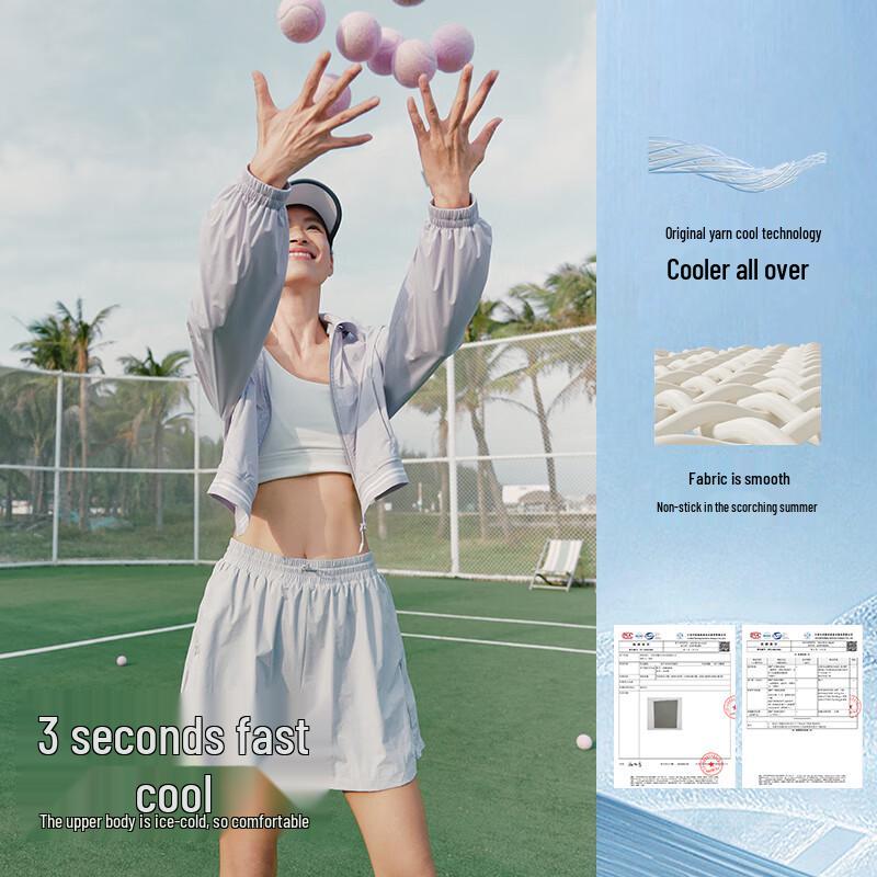 Ailaiyi Women's Sun Protection Cool-Feel Shorts