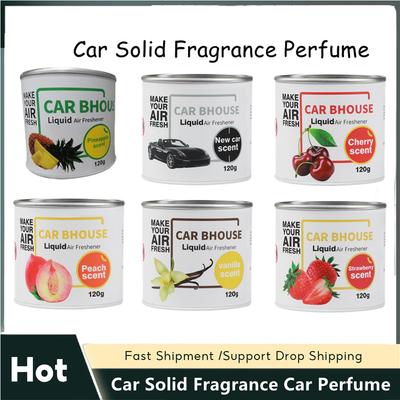 New Car Indoor Home Strawberry Scent Car Solid Fragrance Car Perfume Lasting Fragrance Long-Lasting Car Air Freshener Strong