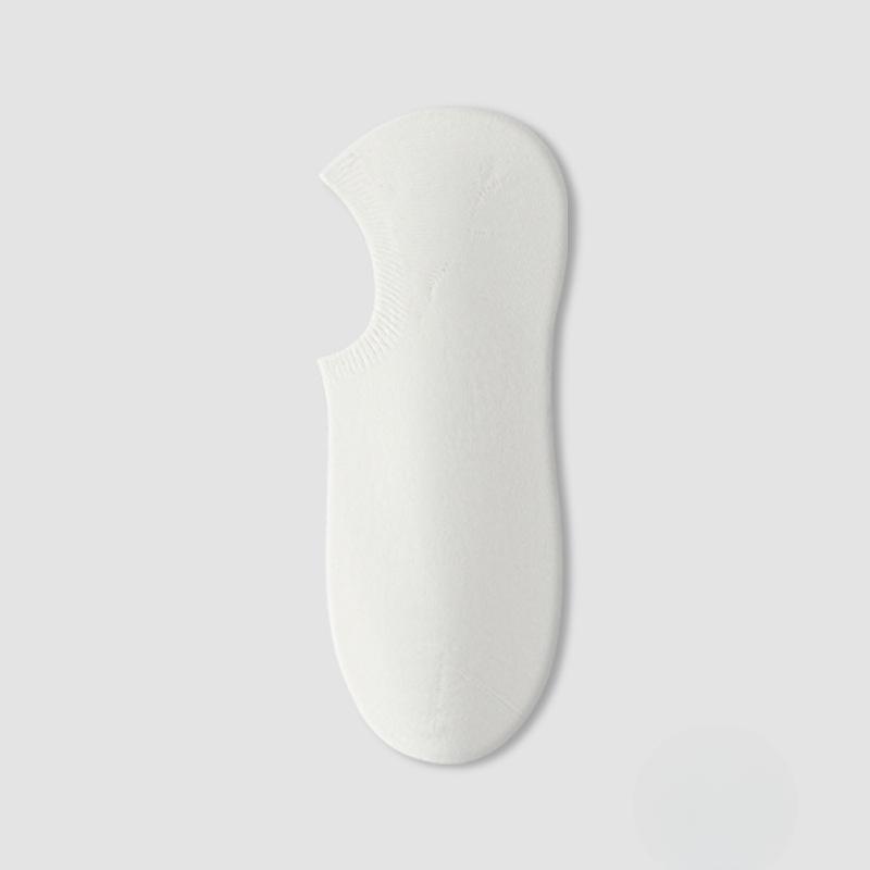 Men's Summer Thin Invisible with Cotton Deodorant Sweat Absorption Antibacterial Breathable Socks