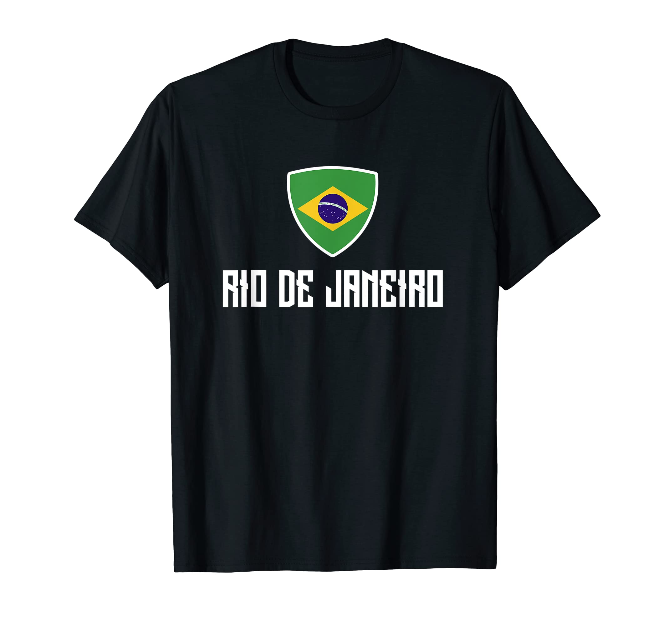 More Design Rio de Janeiro Brazilian Flag Roots Heritage Brasil Brazil TShirt Retro Vintage Men Women Clothing TShirt S
