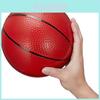 Elastisches PVC-Ballset für interaktives Spiel drinnen und draußen, 6 Zoll Kleiner Basketball