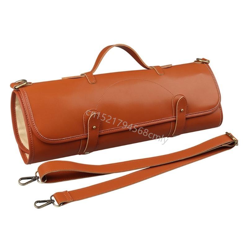 

Chef Knife Bag Knife Roll Holds 10 Knives Pocket for Cooking Tools Knife for Car 6XDE коричневий