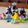 8 Stück/Los Schneewittchen Hexe Kaiser Prin Charming Zwerg Actionfiguren Puppen Spielzeug