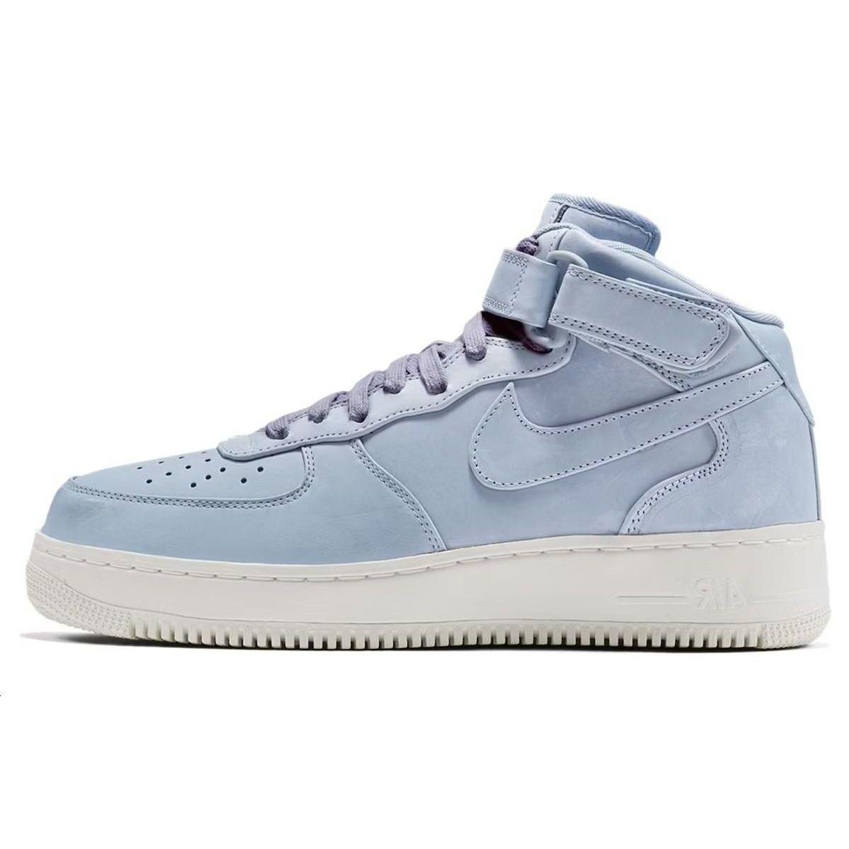 

Nike Air Force 1 Mid Blue Grey Men Sneakers Blue-Grey-Sail 905619-400