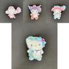 Kuromi Hello Kitty Melody Plush Pendant With Nurse Dress Design For Girls And Kids Collectible Decor
