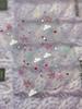 Shell Light Macaron Star Bow Nail Stickers Dopamine Embossed Heart Nail Decals