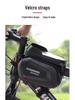 Waterproof Bicycle Handlebar & Saddle Bag with Phone Holder