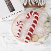 Multi-color Foam Candy Cane Christmas Ornaments for Festive Decoration