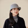 Autumn and Winter New Woolen Basin Hat Women's Outdoor Warm Fashion Fisherman Hat