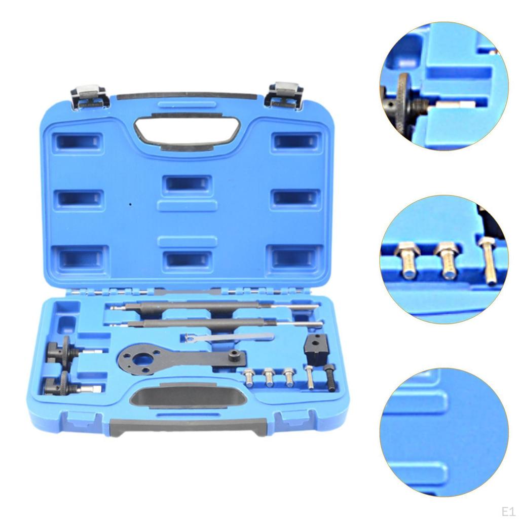 Engine Timing Tools Camshaft Locking Tool Set Portable with Carrying Case Sturdy
