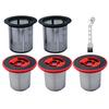 Vacuum Filter HEPA Filter Fine-pored Microfleece Washable And Reusable