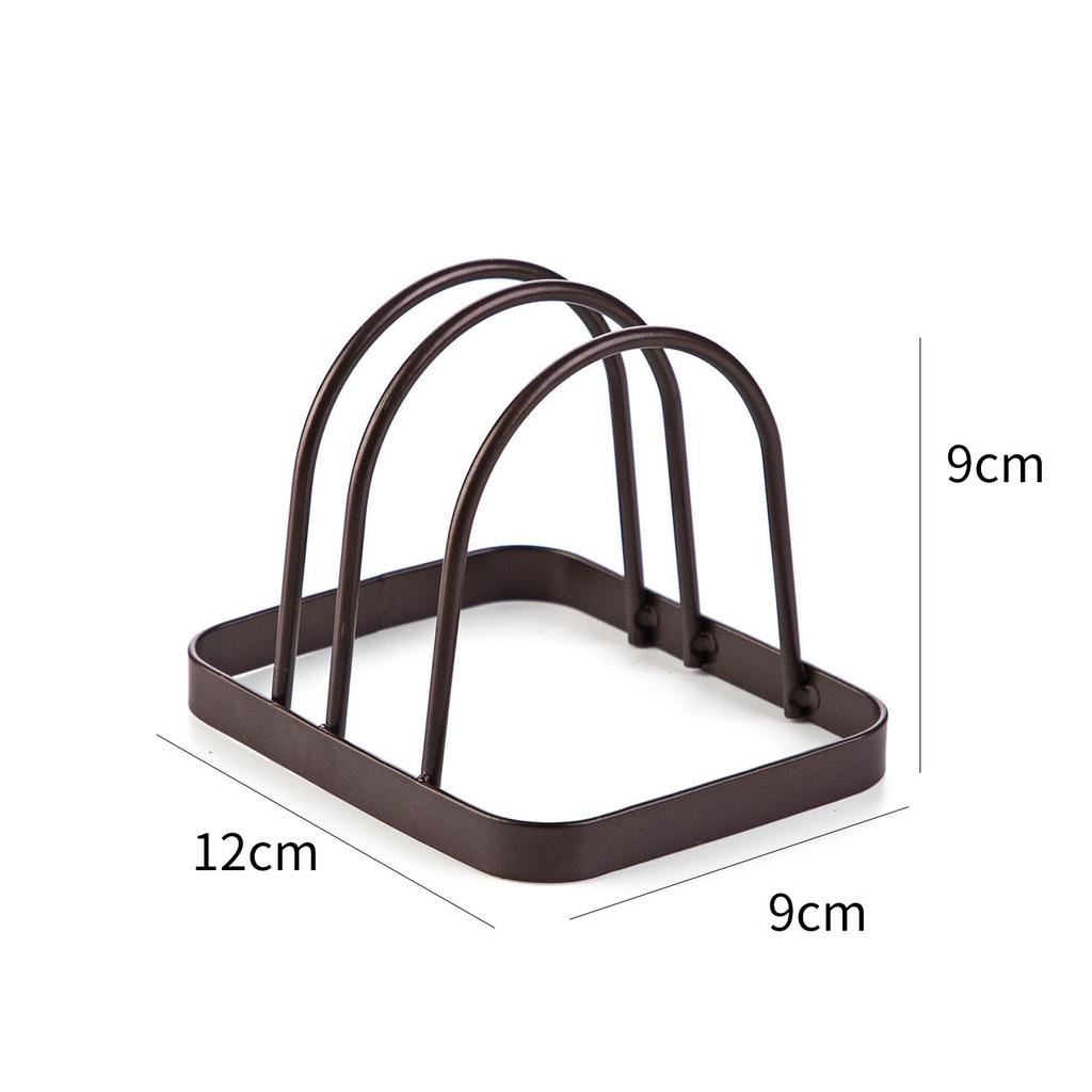 Iron Art Pot Stands Kitchen Pan Rack Cutting Board Storage Shelf Combination Knife Holder  Space Save  Tools