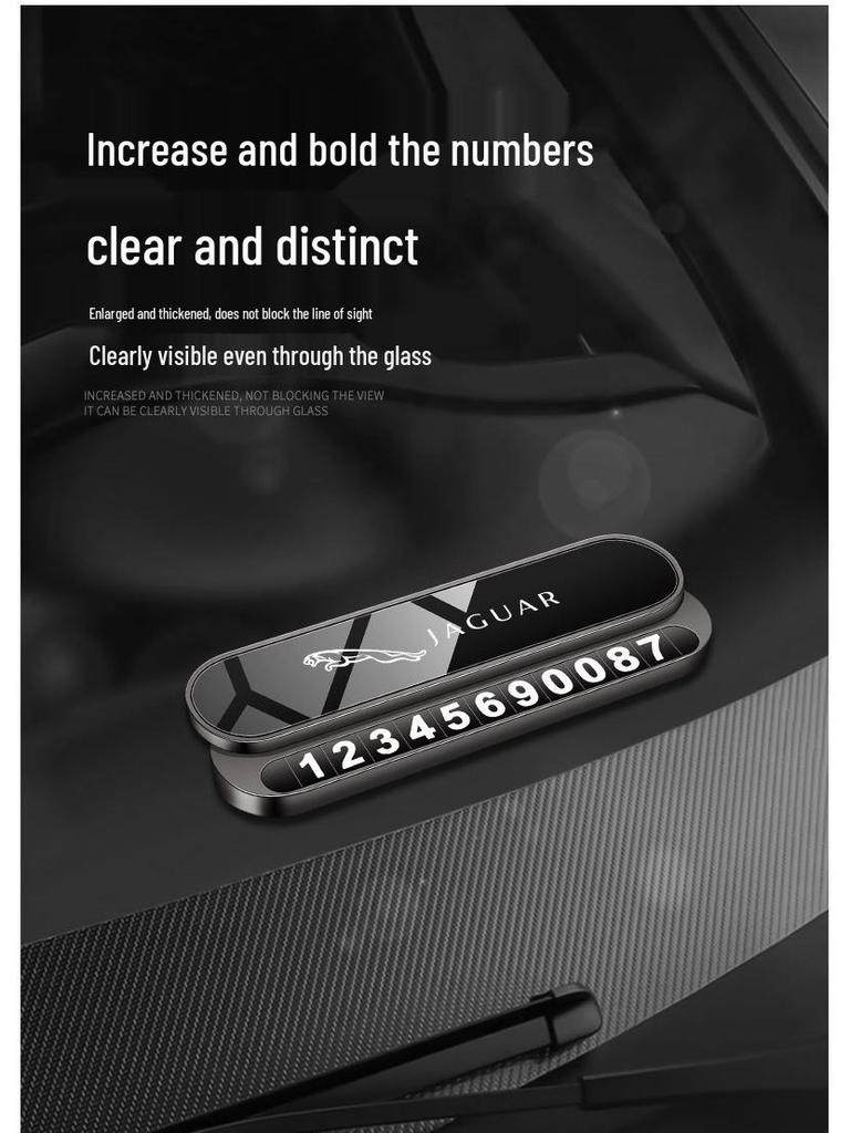 Ford Tijdelijke Parkeertelefoonnummer Plaat Houder voor Mondeo, Edge, Escape, Explorer