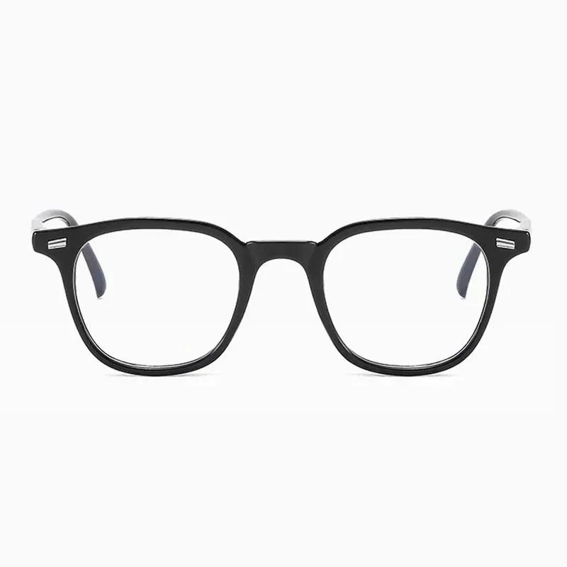 Square Anti Blue Light Glasses Fashion Retro Classic Women Men Computer Gaming Eye Protective Plain Spectacles